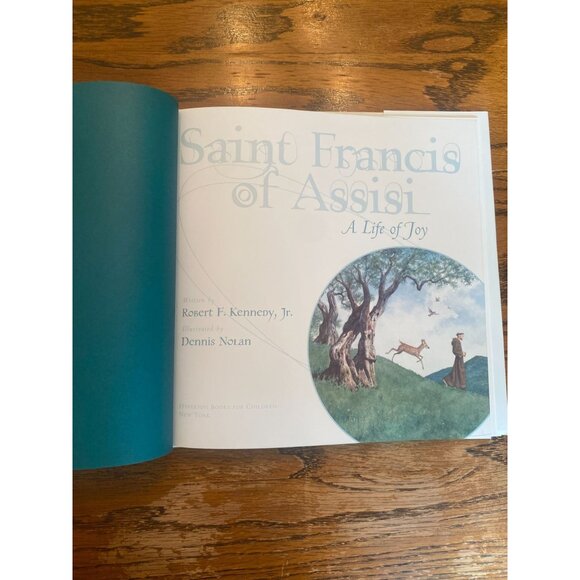 Robert F. Kennedy Jr. Saint Francis Of Assisi Book Illustrated By Dennis Nolan - Picture 3 of 5
